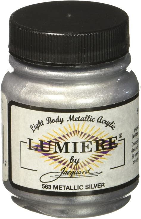 silver metallic fabric dye|lumiere metallic acrylic paint.